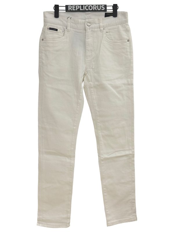 Dolce & Gabbana – White Skinny Jeans
