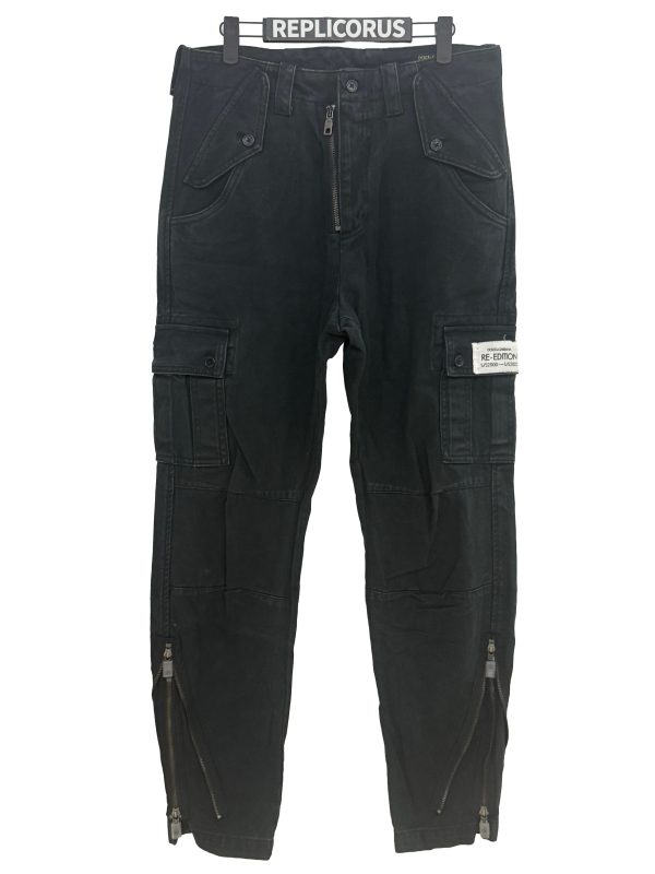Dolce & Gabbana – Black Cargo Skinny Pants