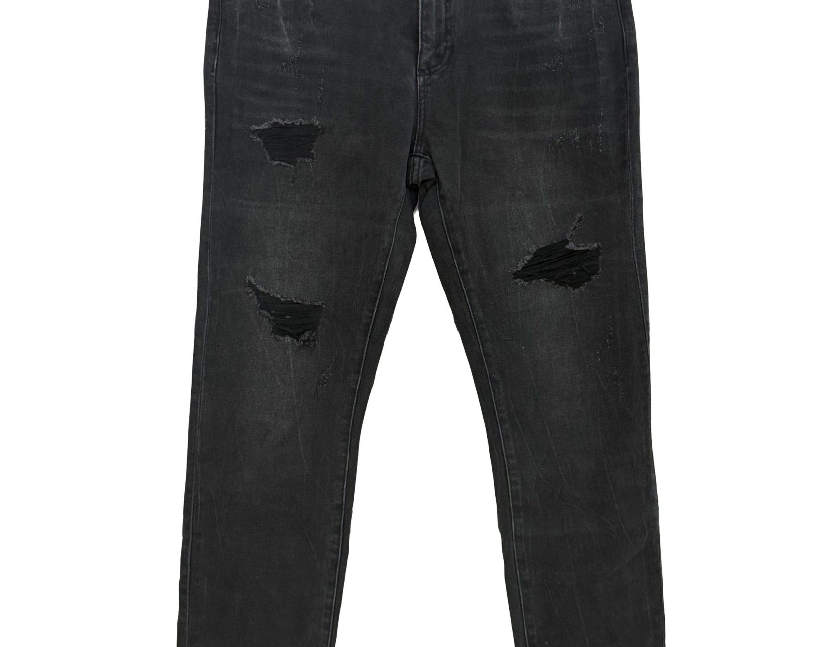 Dolce & Gabbana – Black Distressed Skinny Jeans