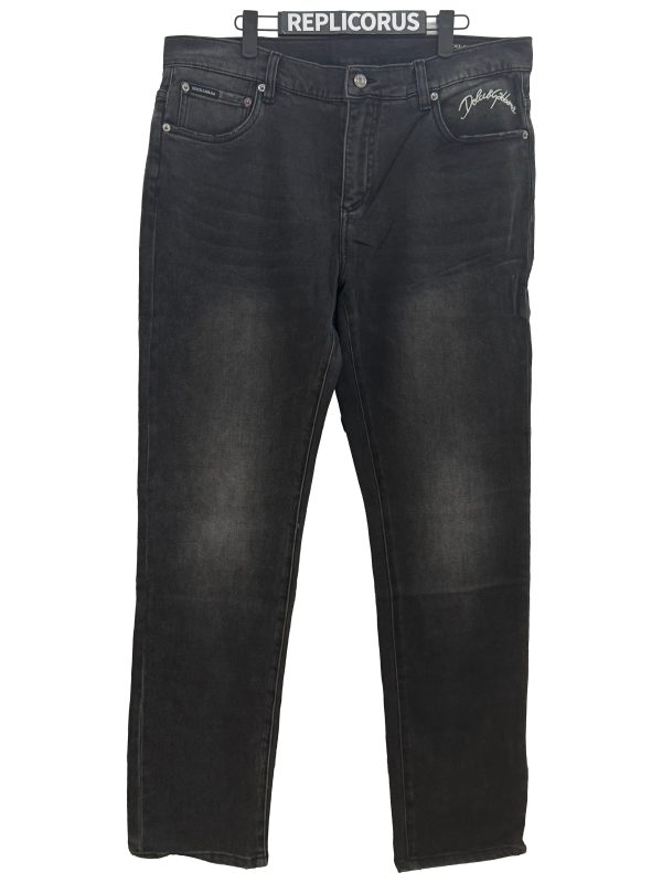 Dolce & Gabbana – Grey Vintage Skinny Jeans