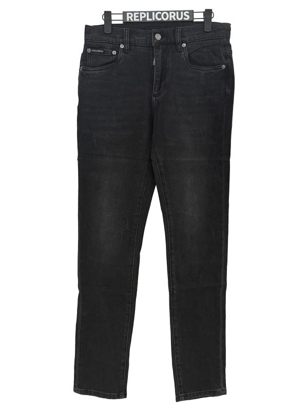 Dolce & Gabbana – Black Vintage Skinny Jeans
