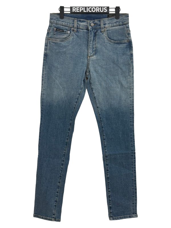 Dolce & Gabbana – Light-Wash Blue Skinny Jeans