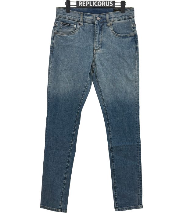 Dolce & Gabbana – Light-Wash Blue Skinny – Denim Jeans