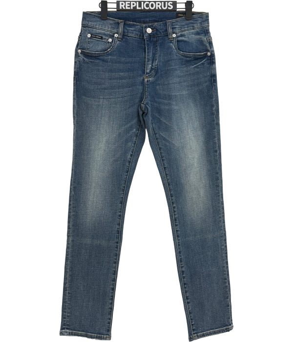 Dolce & Gabbana – Light-Medium Blue Skinny – Denim Jeans