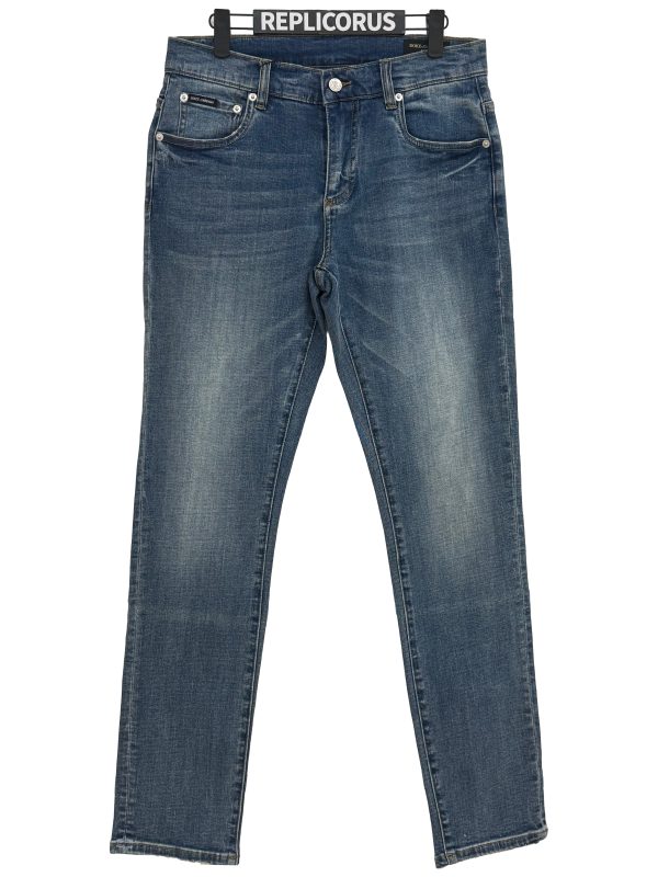 Dolce & Gabbana – Light-Medium Blue Skinny Jeans
