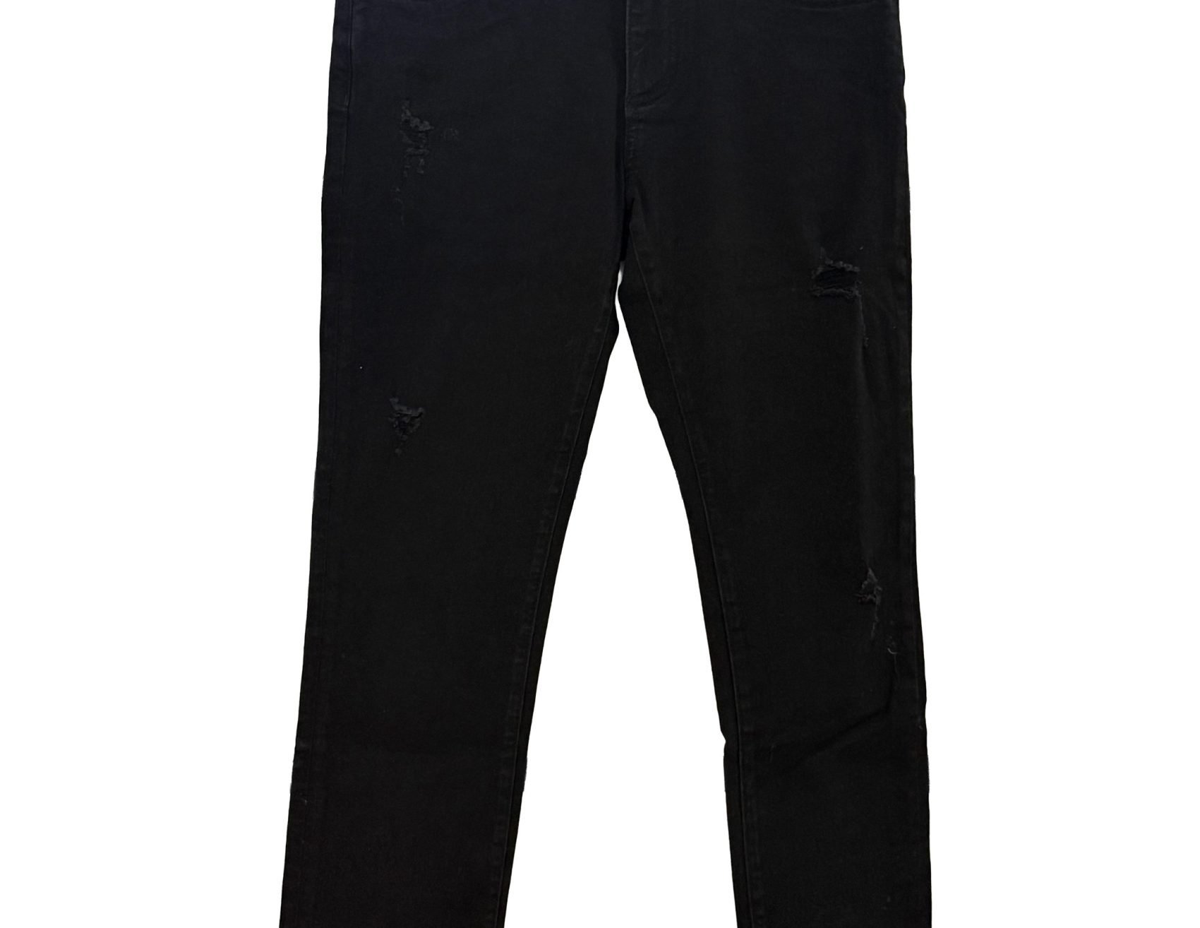 Dolce & Gabbana – Black Distressed Skinny – Denim Jeans