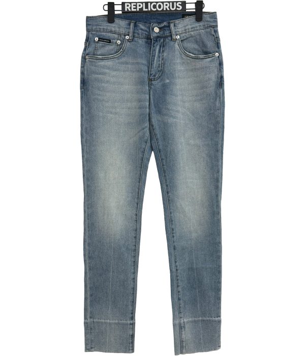 Dolce & Gabbana – Light Blue Faded – Denim Jeans
