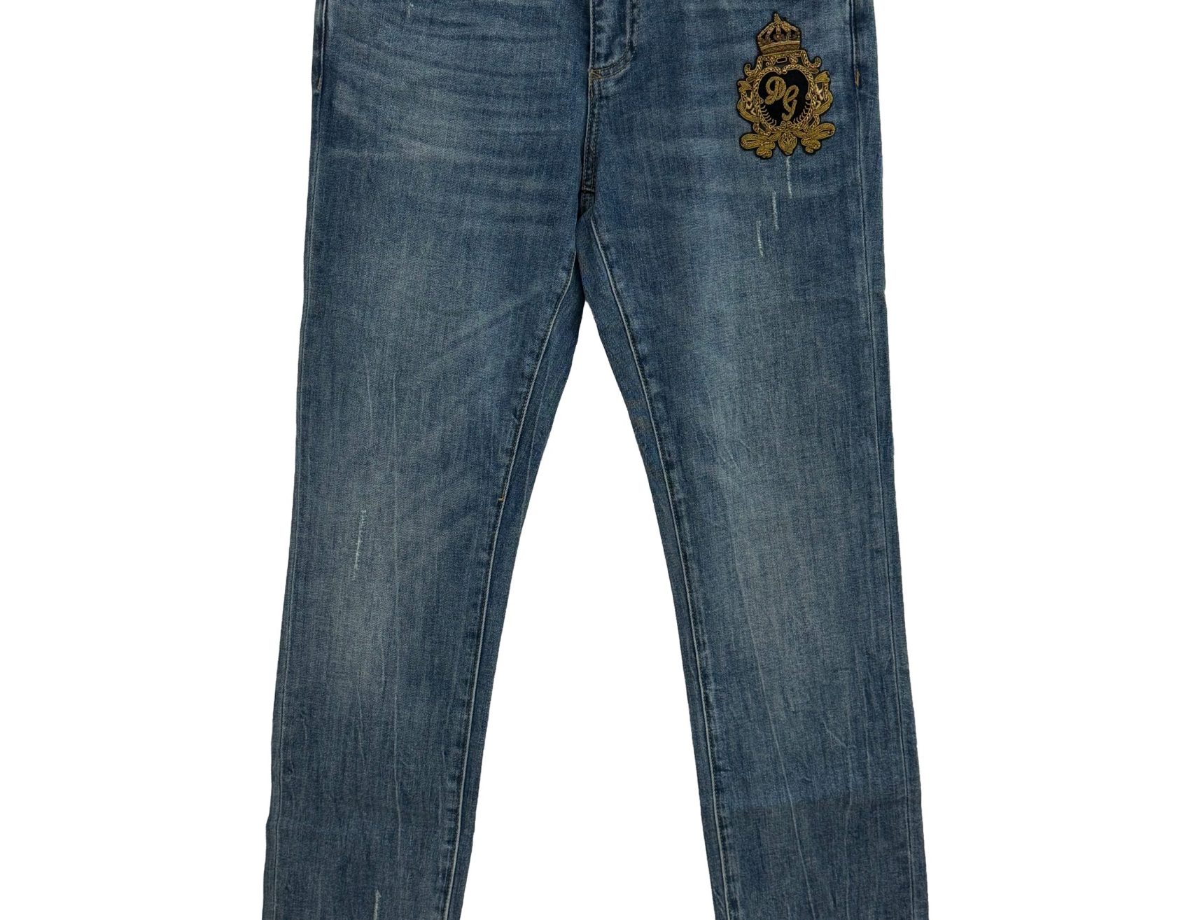 Dolce & Gabbana – Medium Blue Skinny – Denim Jeans