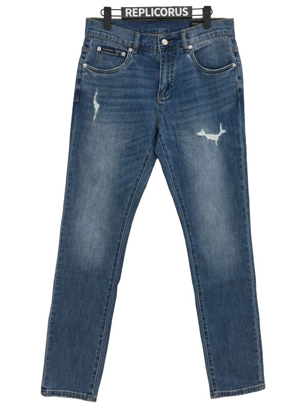 Dolce & Gabbana – Blue Skinny Jeans