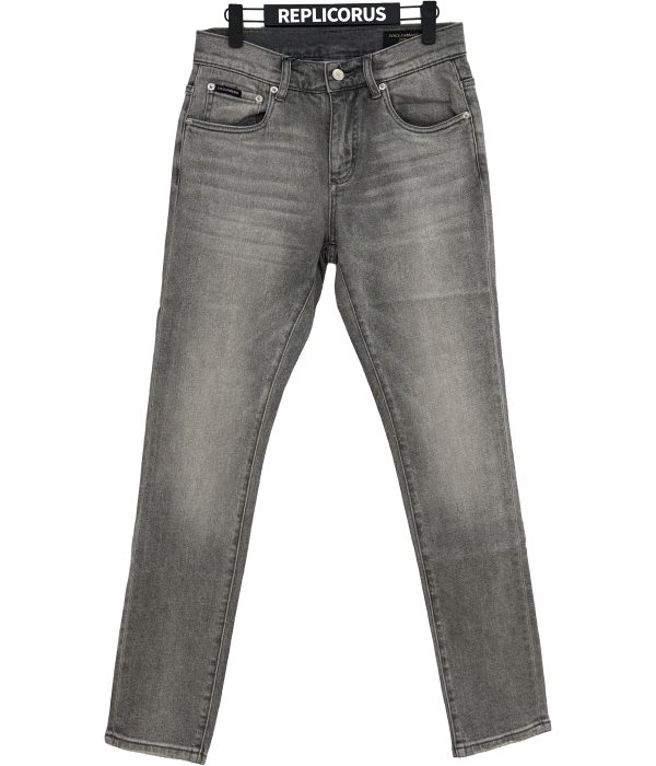 Dolce & Gabbana – Grey Vintage Skinny – Denim Jeans