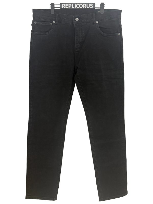 Dolce & Gabbana – Black Vintage Skinny Jeans