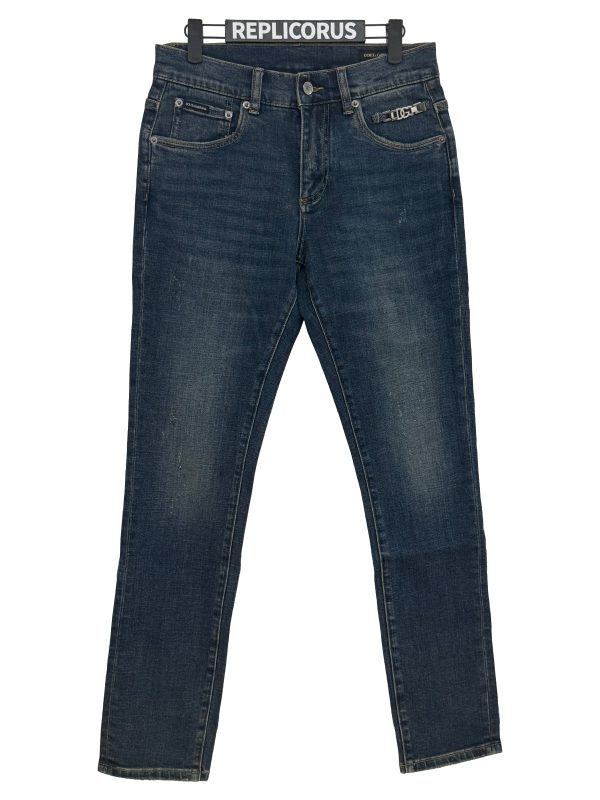 Dolce & Gabbana – Medium Blue Skinny Jeans