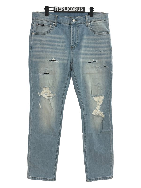 Dolce & Gabbana – Light Blue Slim Jeans