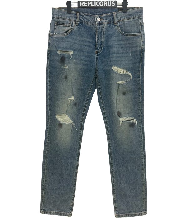 Dolce & Gabbana – Light Blue Slim – Denim Jeans