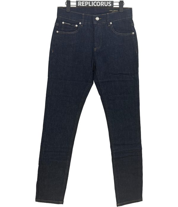 Dolce & Gabbana – Dark Indigo Slim – Denim Jeans