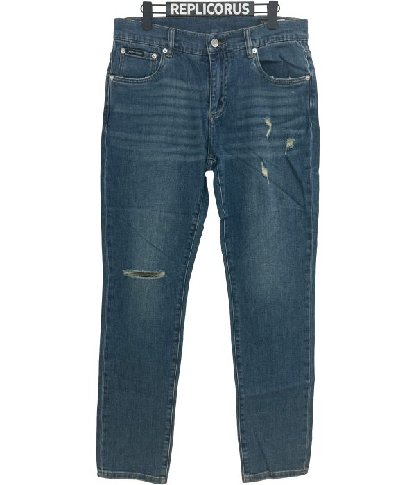 Dolce & Gabbana – Medium Blue Slim – Denim Jeans