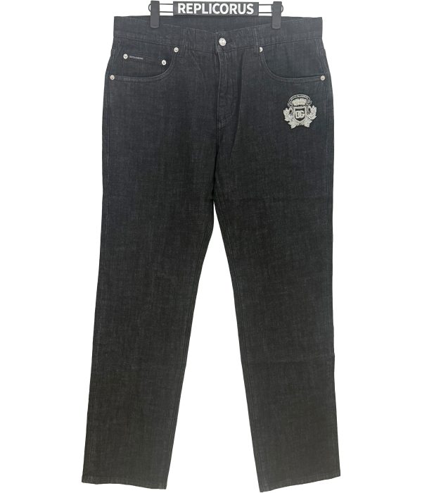 Dolce & Gabbana – Dark Grey Classic – Denim Jeans