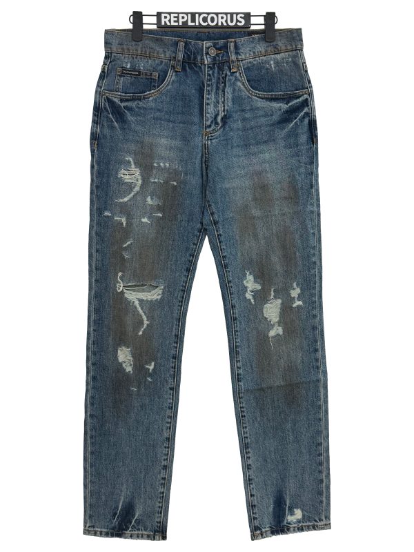Dolce & Gabbana – Classic Distressed Blue Jeans