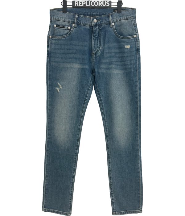 Dolce & Gabbana – Light Blue Slim – Denim Jeans