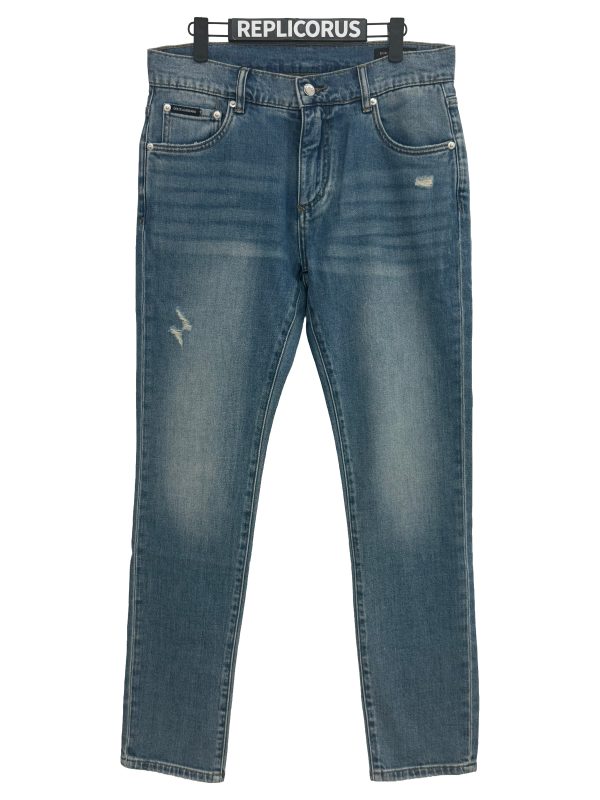Dolce & Gabbana – Light Blue Slim Jeans