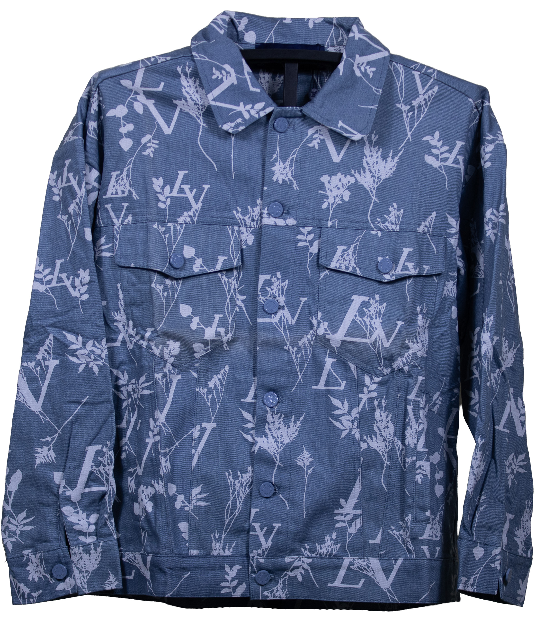 Louis Vuitton – Blue Floral Monogram – Denim Jacket