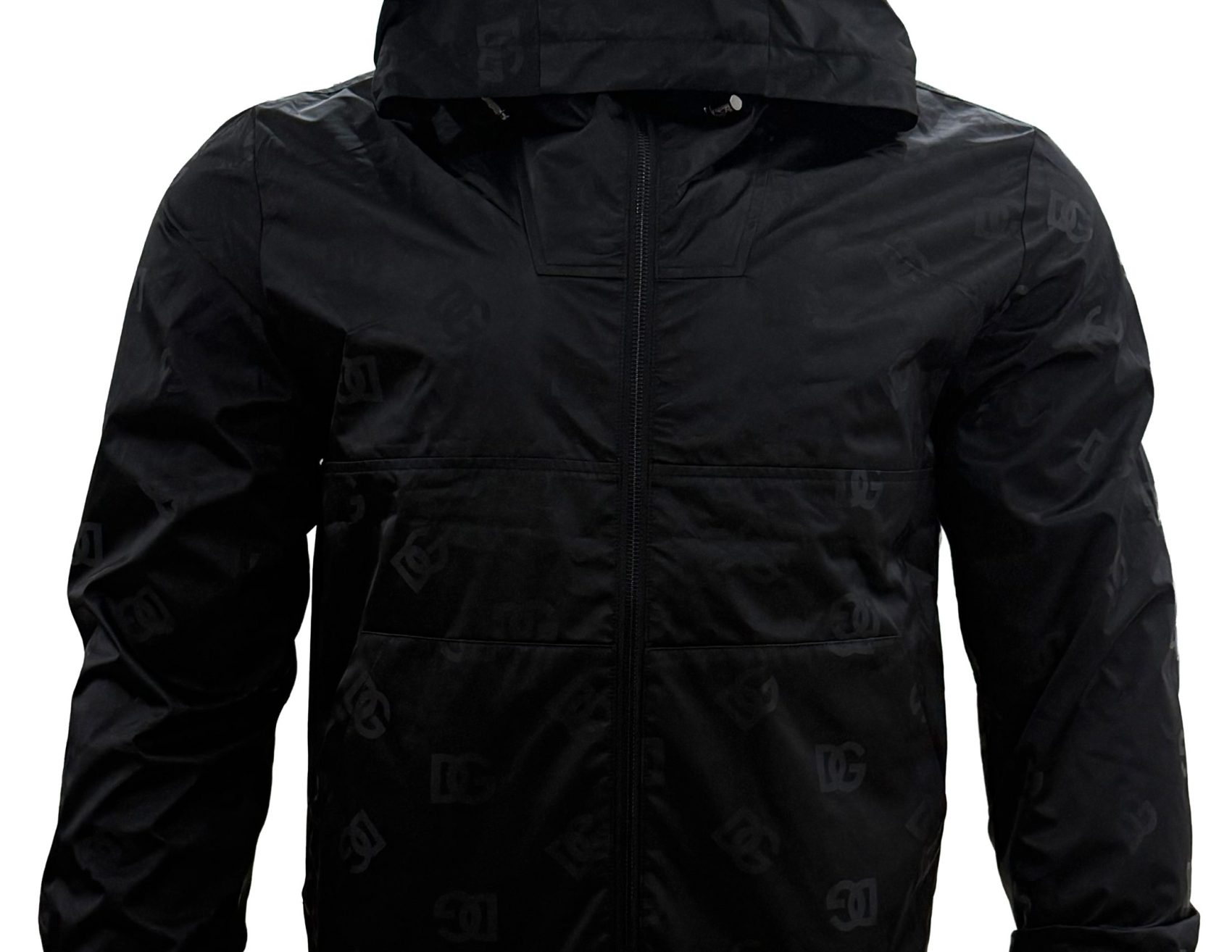 Dolce & Gabbana – Black Monogram Lightweight – Jacket