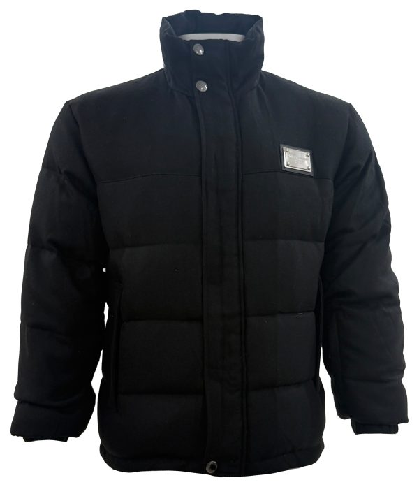 Dolce & Gabbana – Black Winter Puffer Jacket